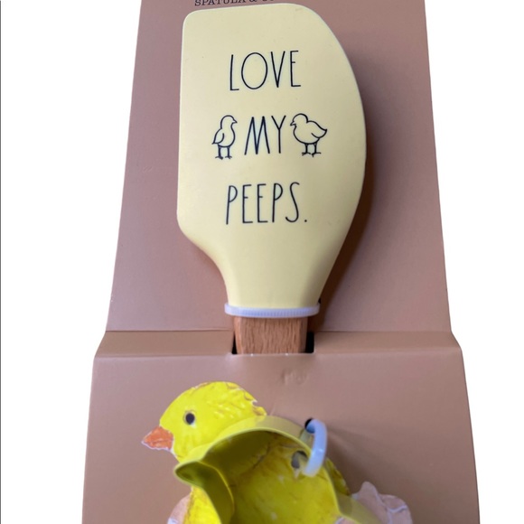 Rae Dunn Peep Spatula and Chick Chick Cookie Cutter - Picture 2 of 4